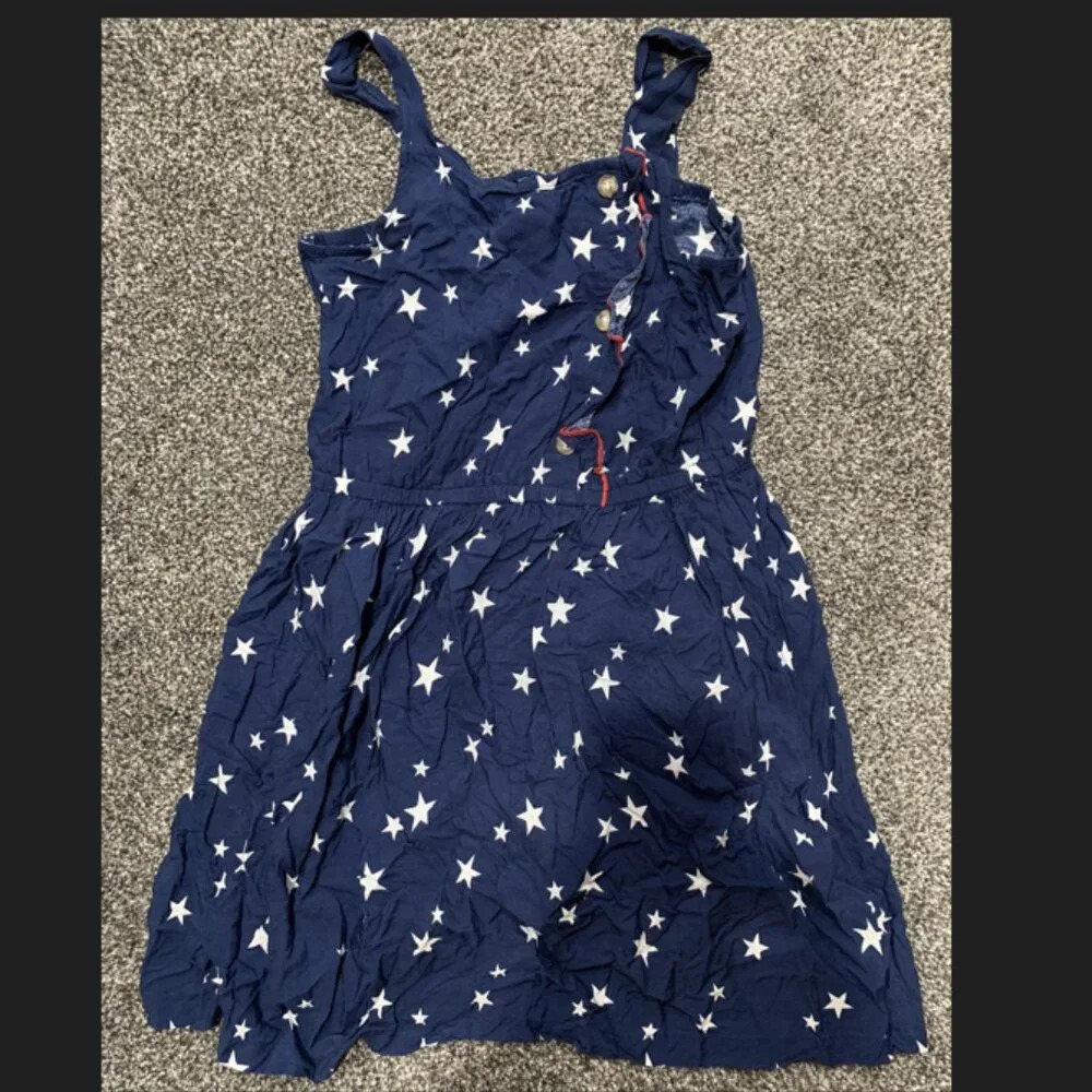 Carter's Kid - White, blue & red Romper